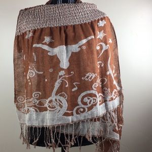 Texas Western Style Scarf.